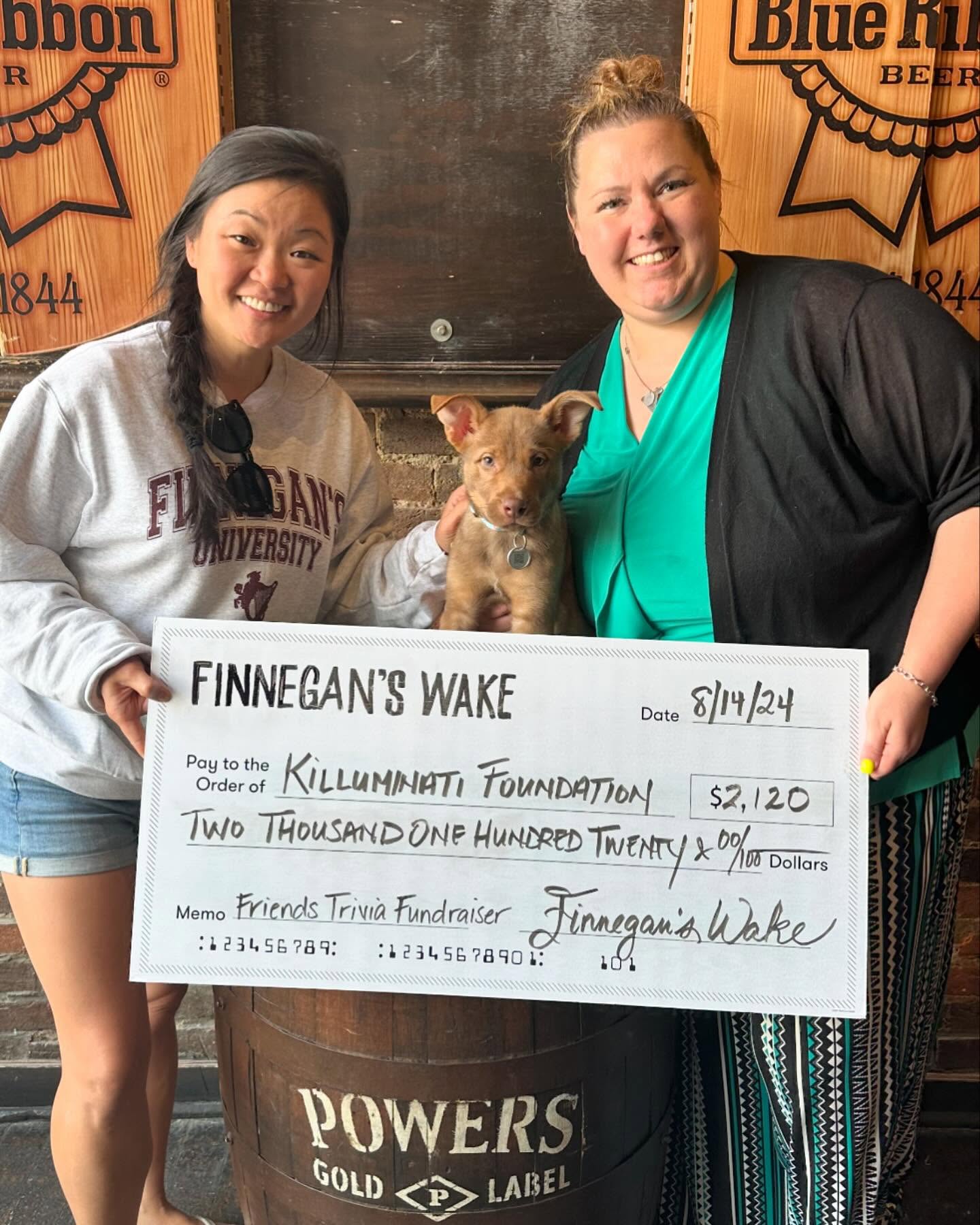 A celebration at Finnegan's Wake