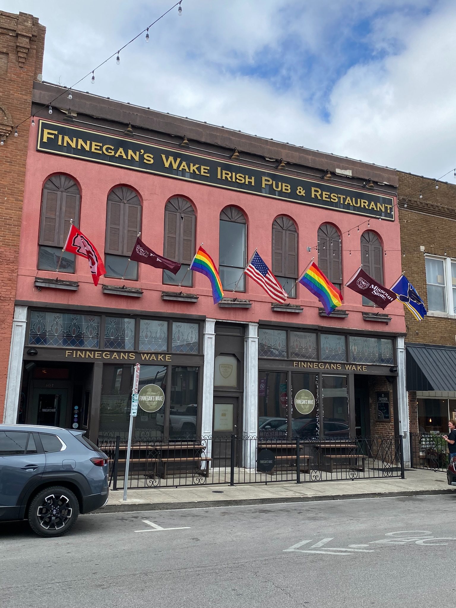 Finnegan's Wake on South Avenue, downtown Springfield
