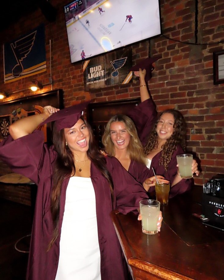 Graduation celebration at Finnegan's Wake