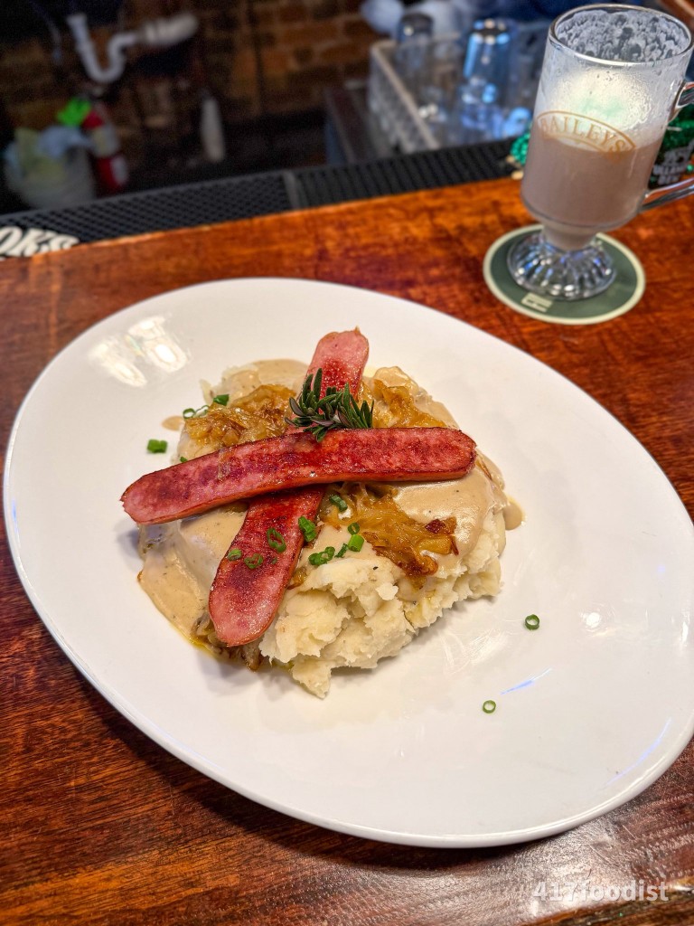 Bangers and mash
