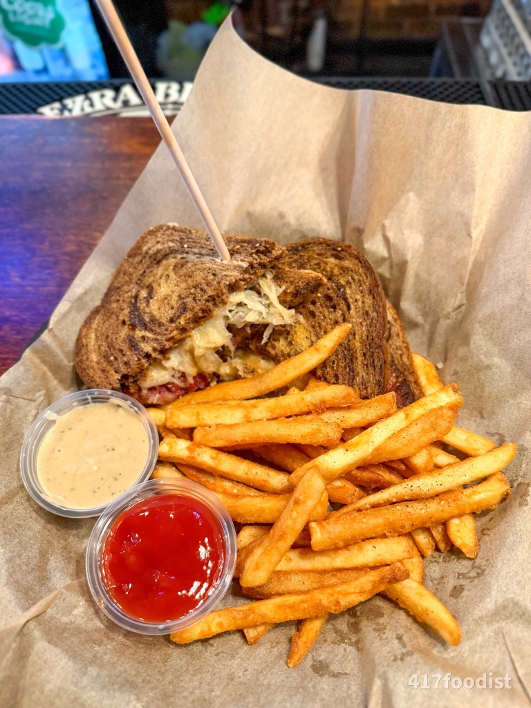 Reuben with fries